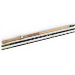 Bruce & Walker “The Cairngorm” carbon salmon fly rod, 17ft 3pc line 10/12#, 29” handle, alloy
