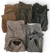 5x Fishing & Hunting Beretta three quarter length trousers - #size 40” waist, two pairs (missing
