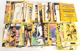 1960-2000 Wolverhampton Wanderers Home Football programmes, League, Cup friendlies - a good