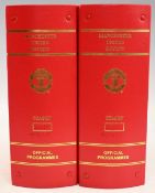 2006/07 Premier League Champions Manchester Utd match programmes complete season league homes (