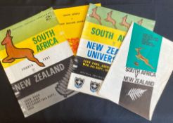 1965 S Africa in New Zealand Rugby Programmes (4): Issues v NZ Maori, NZ Universities and the 3rd