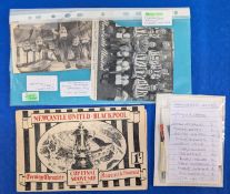 1951 FA Cup Final Souvenir Newcastle United produced by Newcastle Journal & Evening Chronicle 32