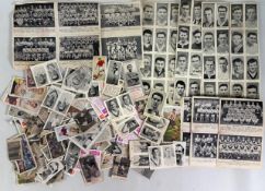 Period Football Collectors Cards, assorted makes and conditions, with makers Kane Products, he