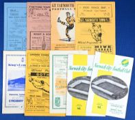 Non-league programmes 1949/50 Diss Town v Bungay, 1955/56 Thetford Town v Beccles, 1957/58