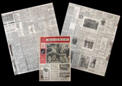 Very Rare 1905 Wales v NZ Original Press Report, Saturday 16 Dec etc (2): Superb example of rugby