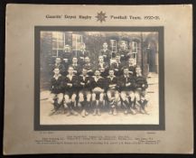 1920-21 Guards Depot RFC Rugby Team Photo inc Capt Crawshay: The founder of Crawshay’s Welsh XV,