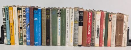 Carton of Period Football Books: to include Sam Bartram by Himself, Goal Galore Nat Lofthouse,