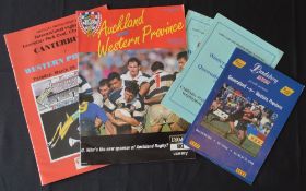 1993 W Province (SA) in Australia/NZ Tour Rugby Programmes (5): The first S African rugby team to