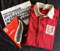 1975 Phil Bennett Llanelli Matchworn Jersey, 1972 Prog and Photo v NZ (3): Phil Bennett early