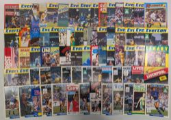 1986-1991 Everton Football Homes & Away Programmes, a comprehensive collection League and Cup 1986-