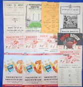 Selection of Manchester United reserves away match programmes v 1954/55 Derby County, 1960/61