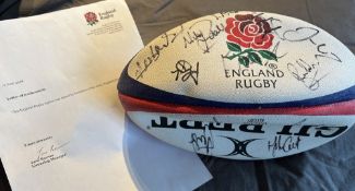 2003 RWC in Australia, Winners England Signed Rugby Ball: As new, multi-signed by the victorious