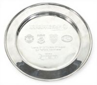 2004 Vodafone Cup at Manchester United; United beat PSV Eindhoven on the 3 August 2004; the match