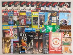 Manchester United Big Match Programmes: 1976 FA Cup semifinal v Derby, 1977 Final v Liverpool,