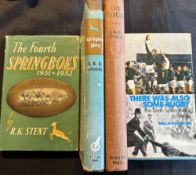 1951-52 on S African Tours to the British Isles etc Rugby Books (4): RK Stent, the 4th Springboks