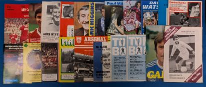 Collection of 40 Testimonial Football Programmes, with players of Bryan Robson, Sammy McIlroy,
