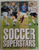 2000-2001 Soccer Stars multi signed Football Book, with signatures of Michael Owen, x2 Kevin