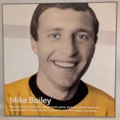 Mike Bailey Wolverhampton Wanderers Hall of Fame mounted Poster - a professionally printed image