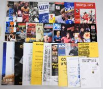 1990-96 Wolves Wolverhampton Wanderers Home & Away Football Programmes: League, Cups, Friendly,