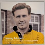 Jimmy Mullen Wolverhampton Wanderers Hall of Fame mounted Poster - a professionally printed image on