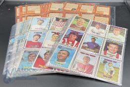 A&BC Bubble Gum Cards - 1970 Football cards Orange Backs 1-85 / 86-170 / 171-255, in plastic pages
