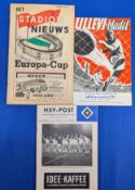 1959-1962 European Football Programmes: UEFA Cup Semi Final 1959 Kamraterna v Sandviken IF, 62