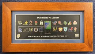 RWC Badges No. 2 2003 mf&g: ‘Participating Nations’, the 20 national badges from the final stages,