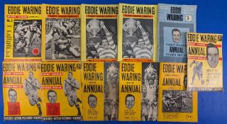 Eddie Waring Rugby League Annual 1959- 1969 with duplicates (11)