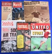 Collection of Manchester United related magazines to include 1958 The United Story in Pictures;