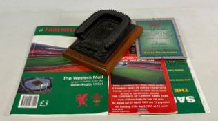 1997 Cardiff Arms Park National Stadium Closure Ephemera etc (3): Intriguing package: Western Mail