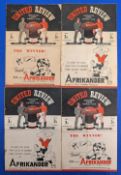 1947/48 Manchester United home match programmes Sheffield United, Liverpool, Charlton Athletic,