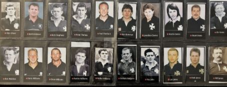 Scarce 2000 Neath Rugby Football Club Past and Present Stars: Full set of 30 coloured and b/w head