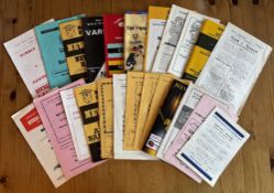 1950s on Welsh Club Rugby Programmes (26): WRU Cup, Tumble v Newport 77, 12-all, Npt won on tries;