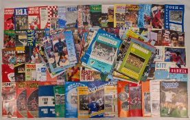 1970-2000s Wolves Wolverhampton Wanders Away Programmes, a good selection (box of)
