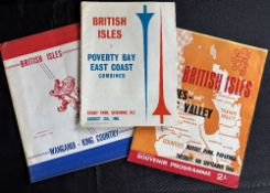 1966 British and I Lions in NZ Rugby Programmes (3): Harder to source, v Wanganui/King Country,