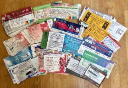 Large Rugby Tickets Selection (200+): A fine big collection of International and Club tickets (Wales