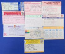 TICKETS: 1996/97 Manchester United away Premier League match tickets v Everton, Coventry City,