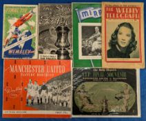 1948 FAC final collection to include official match programme Manchester United v Blackpool (rusty