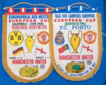 1997 Manchester United Champions League Football Pennants, v Borussia Dortmund semifinal, Porto