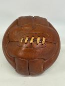 1949 Wolves Wolverhampton Wanderers multi signed laced 12-panel Football, signed by the FA Cup