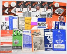 Manchester United match programme collection 1968/69 homes complete league season (21), FAC homes