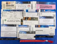 1997-2021 Manchester United European Cup Ticket Stubs: v Porto 1997, v Olympiacos 2014, v Bayern