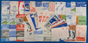 1950s/1960s Football Programme Collection, to include QPR v Spurs 1st April 1950, Shrewsbury v