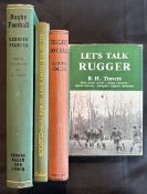 1920-50s Rugby Books: Cove-Smith, Travers, Robertson-Glasgow, Pelmear (4): England skipper 1920s,