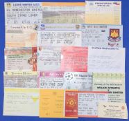 TICKETS: 1999/2000 Manchester United away Premier League match tickets v Leeds United, Arsenal,