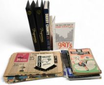 Derby County FC Memorabilia to include 2006/07 away programmes x18 in two binders, The Derby