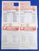 Manchester United 1982/83 reserves homes Leeds United, Huddersfield Town, WBA, Newcastle United;