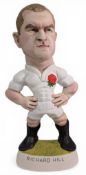 Richard Hill Grogg Rugby Figure by Richard Hughes: Image rights problems mean a limited number