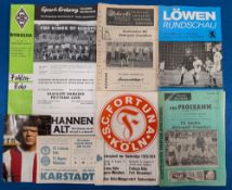 Scarce Borussia Mönchengladbach v Rangers (Glasgow) FC, October 24th 1973 Cup Winners Cup Programme,