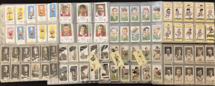 Full sleeve album of 20th century Rugby Cigarette and Trade Cards: Super chance to begin a